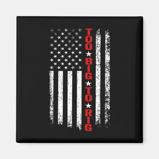 Maga President 2024. Maga te groot om te rig 2024 Magneet (Voorkant)