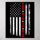 Maga President 2024. Maga te groot om te rig 2024 Poster (Voorkant)