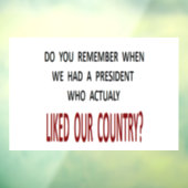 MAGA RAAMSTICKER (Vel 3)