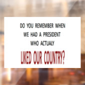 MAGA RAAMSTICKER (Vel 2)