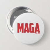 MAGA RONDE BUTTON 7,6 CM (Voorkant /achterkant)