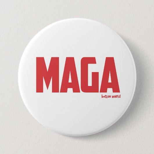 MAGA RONDE BUTTON 7,6 CM (Voorkant)