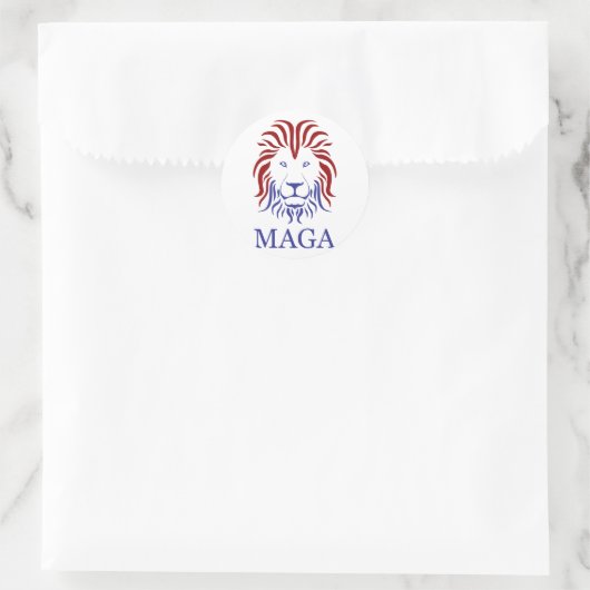 MAGA RONDE STICKER (Tas)
