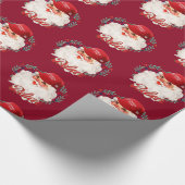 MAGA Santa gelooft dat Trump Republikeins inpakpap Cadeaupapier (Hoek)