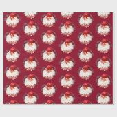 MAGA Santa gelooft dat Trump Republikeins inpakpap Cadeaupapier (Vlak)