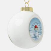 MAGA Snowman Trump Ornament  - Patriotic Ornament (Links)