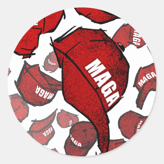 MAGA STICKER (Voorkant)