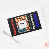 MAGA-stickers (Make America Groovy Opnieuw) Rechthoekige Sticker (Envelop)