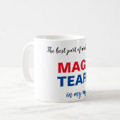 MAGA tranen 2020 Biden Trump mok (Voorkant links)