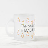 MAGA-tranen van 10 oz, gevriesdroogde Mok van glas (Links)
