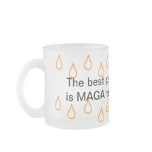 MAGA-tranen van 10 oz, gevriesdroogde Mok van glas