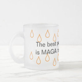 MAGA-tranen van 10 oz, gevriesdroogde Mok van glas