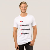 MAGA Tri-Blend T-shirt (Voorkant volledig)