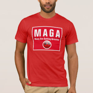 MAGA Velen worden gearresteerd Funny Political T-shirt