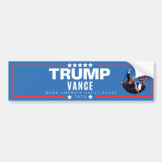 MAGA Vote for Trump Vance 2024 Bumpersticker