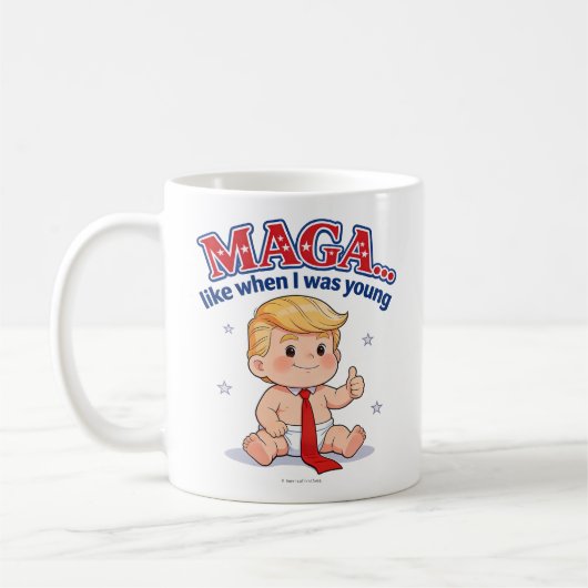 MAGA … zoals toen ik jong was -  Koffiemok (Links)
