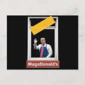 Magadonalds Trump 2024 Briefkaart (Voorkant)