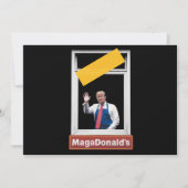 MAGADonald's Trump 2024 Kaart (Voorkant)