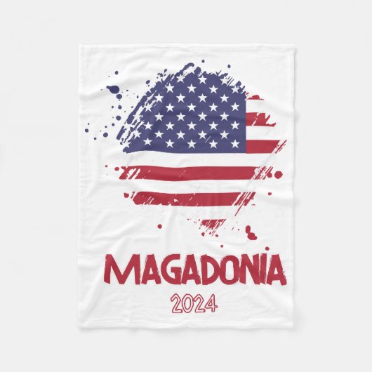MAGADONIA 2024 FLEECE DEKEN (Voorkant)
