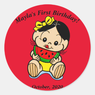 Magali Ronde Sticker