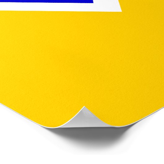 Magallanes, Chili, Antarctica-vlag Poster (Hoek)