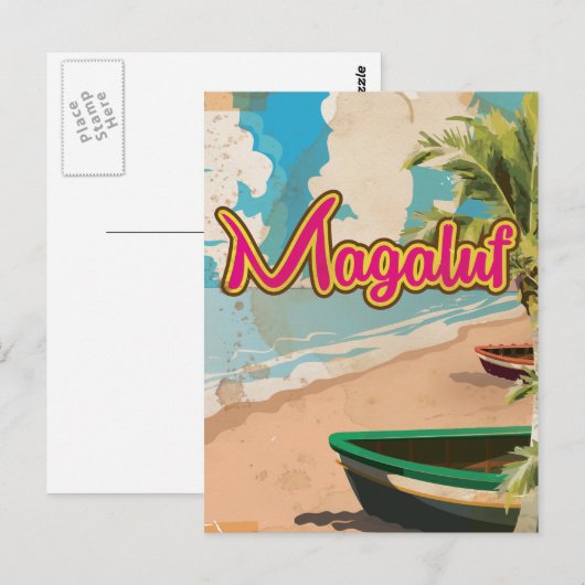 Magaluf vakantie Poster Briefkaart (Voorkant / Achterkant)