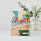 Magaluf Vintage vakantieposter Briefkaart (Staand voorkant)