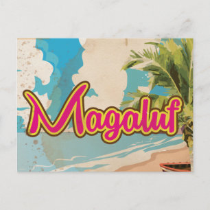 Magaluf Vintage vakantieposter Briefkaart