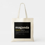 Maganda Filipino Princess Pinay Filip Tote Bag (Achterkant)