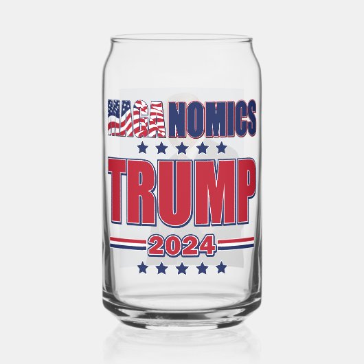 Maganomics Trump 2024 Blikvorm Glas (Voorkant)