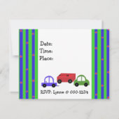 Magavond Uitnodiging voor wagens en ballonnen (Achterkant)