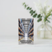 magazijngangpad visitekaartje (Staand voorkant)