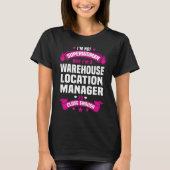 Magazijnlocatiemanager T-shirt (Voorkant)
