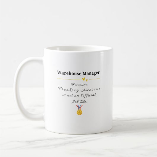 Magazijnmanager Koffiemok (Links)