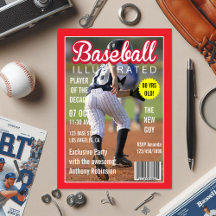 Magazine Celebrity Baseball Verjaardag Party Foto