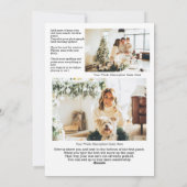 Magazine Cover Christmas Personalized Feestdagenkaart (Achterkant)