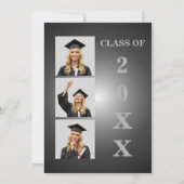 Magazine Cover Graduation Black Kaart (Achterkant)