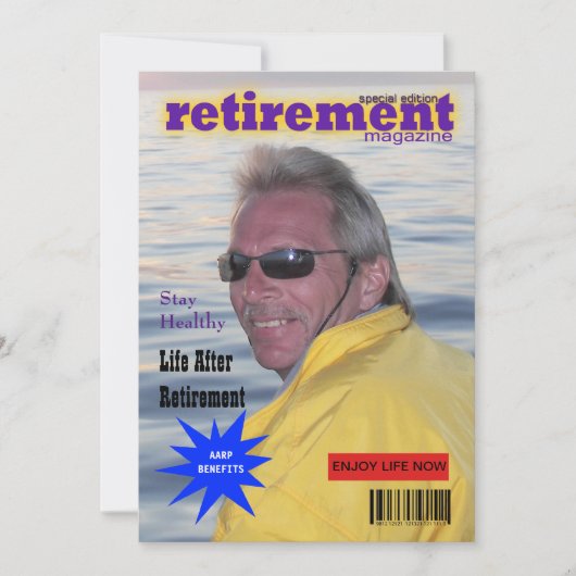 Magazine Cover-registratie Kaart (Voorkant)