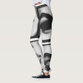 Magazine cover vrouw figuur gezicht leggings (Links)