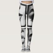 Magazine cover vrouw figuur gezicht leggings (Voorkant)