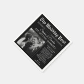 Magazine Editorial Newspaper Wedding Photo Servet (Hoek)