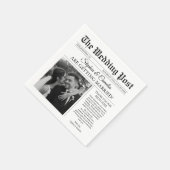 Magazine Editorial Newspaper Wedding Photo Servet (Hoek)