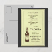 magazine en Tacoma-tafelbier Briefkaart (Voorkant / Achterkant)