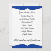 Magazine Foto Birthday Party nodigt uit Kaart (Achterkant)