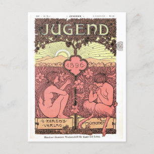 Magazine Hoesje 1896  stijl Briefkaart