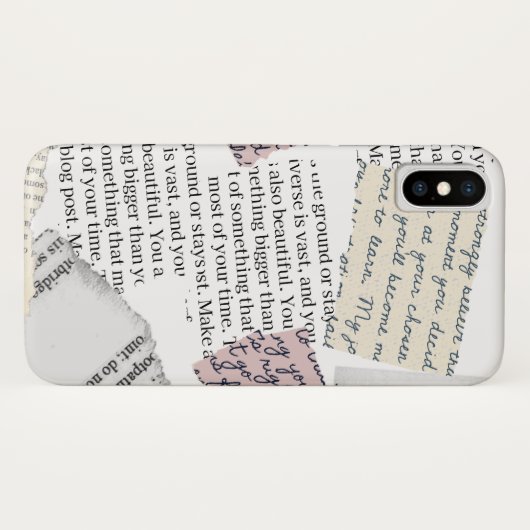 Magazine Hoesje Aesthetic – iPhone Case Edition (Achterkant (horizontaal))