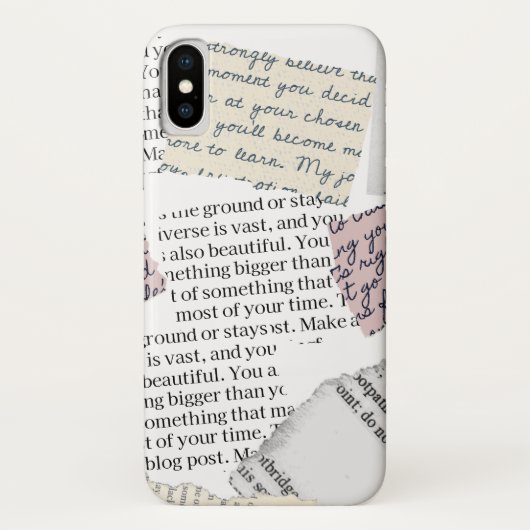 Magazine Hoesje Aesthetic – iPhone Case Edition (Achterkant)