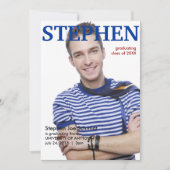 Magazine Hoesje Afstuderen aankondiging (Voorkant)