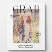 Magazine Hoesje Afstuderen Aankondiging fotokaart Fotoplaat (Voorkant)