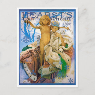 Magazine Hoesje, Alphonse Mucha Briefkaart